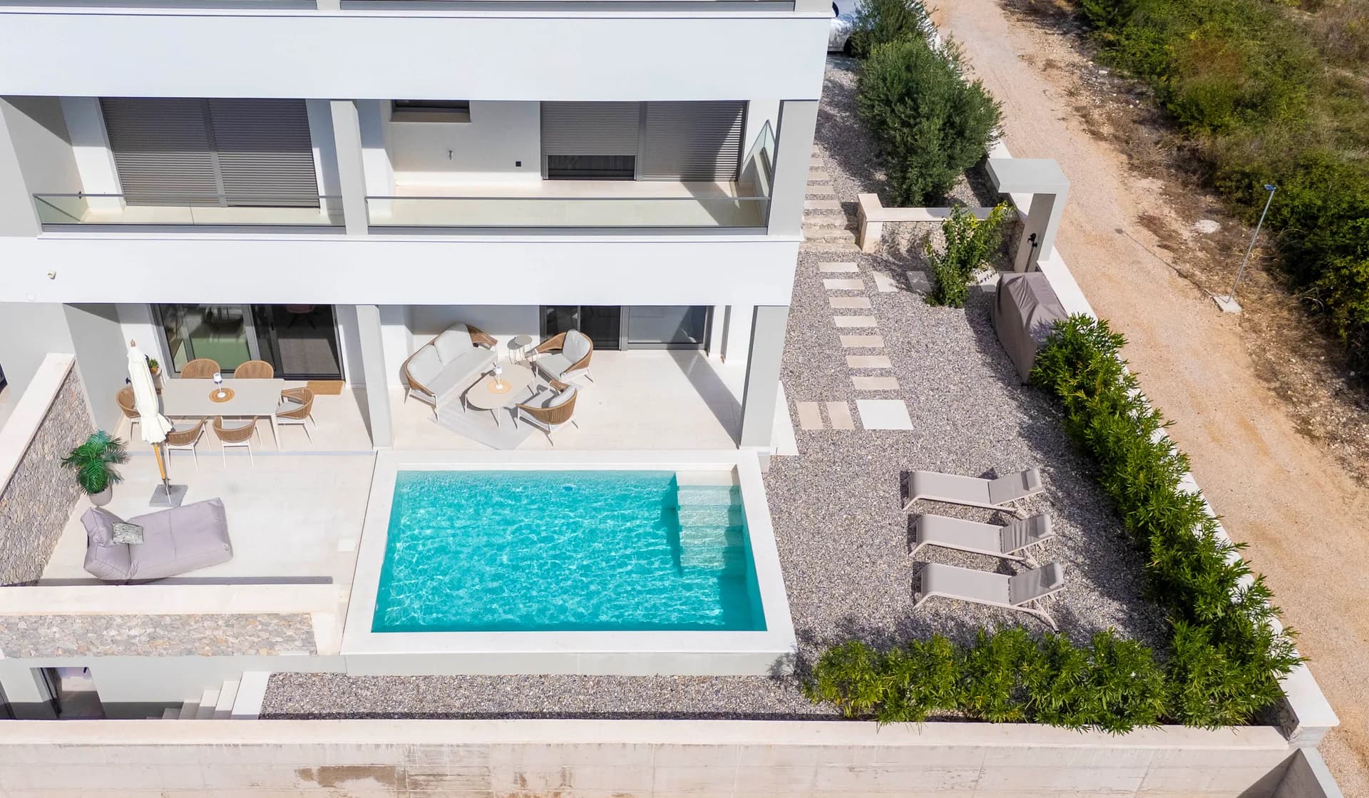 Apartment Tasca Pool und Terrasse